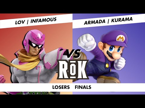 Revival of Kin #176 - Lov | Infamous (C. Falcon) VS Armada | Kurama (Mario) - Losers Finals