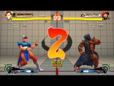 SSF4AE 2012 Bojann (Akuma) vs Hellivaneli (Chun-Li)
