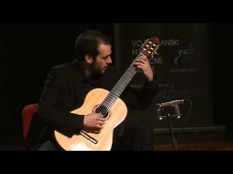 Pablo Gonzalez Martin performance at the World Guitar Competition WGC 2012 / Vojvodina Guitar Fest