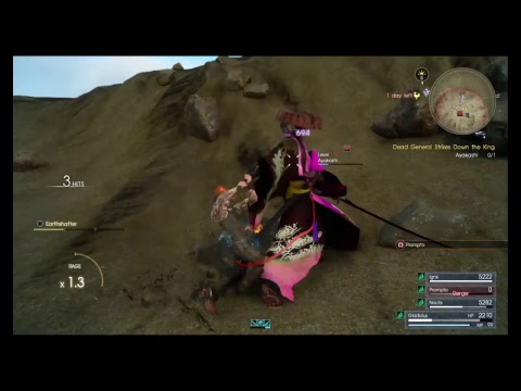 FFXV again pt93 ch 15 sidequest pt2