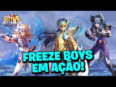 FREEZE BOYS EM AÇÃO! TOP DUELOS LENDÁRIO - Saint Seiya Awakening