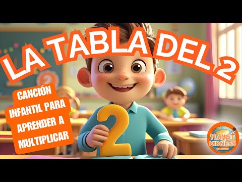 La Tabla del 2 - Canción Infantil para Aprender a Multiplicar | Matemáticas Divertidas