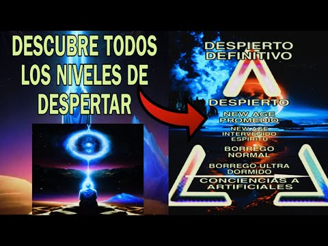 La escala de ALMAS DESPIERTAS y DORMIDAS en la Tierra|| DESCUBRE tu nivel de DESPERTAR