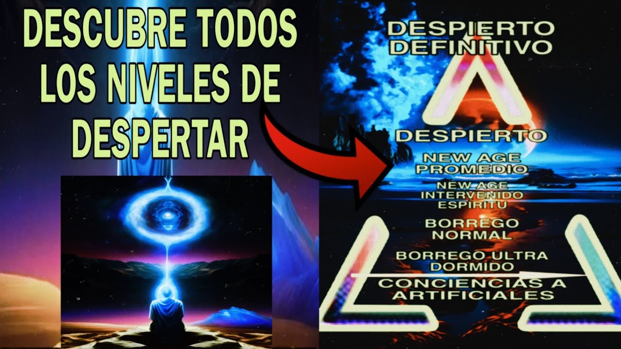 La escala de ALMAS DESPIERTAS y DORMIDAS en la Tierra|| DESCUBRE tu nivel de DESPERTAR