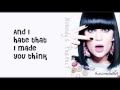 Jessie J - Nobody's Perfect - Lyrics - HD