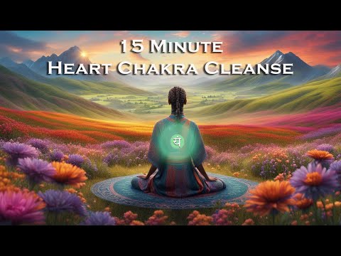 639Hz Chakra Cleansing: Renew Your Heart Chakra in 15 Minutes