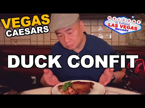"Duck Confit" at Brasserie B, Caesars Palace Las Vegas