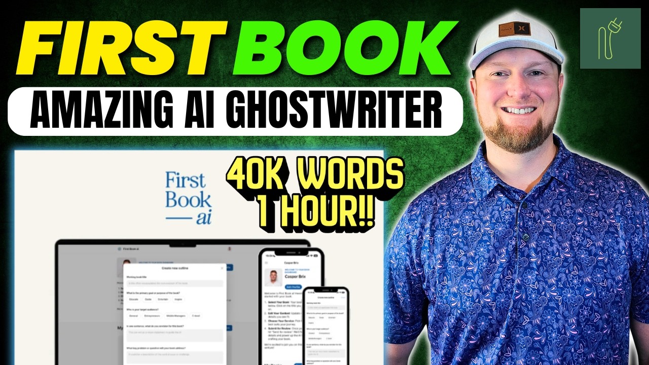 First Book AI Review: This AI Just Wrote My 40k Word Book in 1 Hour!