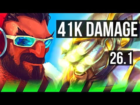 GRAVES vs MASTER YI (JGL) | 41K damage | EUNE Grandmaster | 26.1