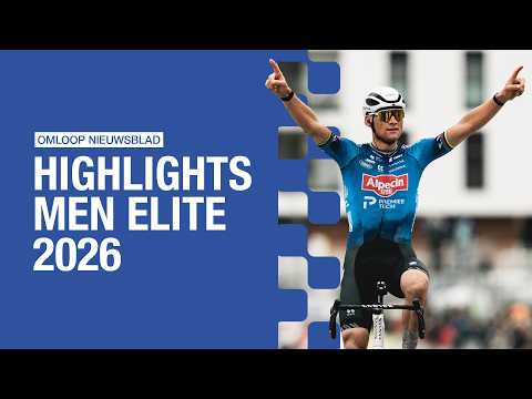 First Omloop Nieuwsblad, first victory for MVDP 🏆 | Highlights Omloop Nieuwsblad 2026