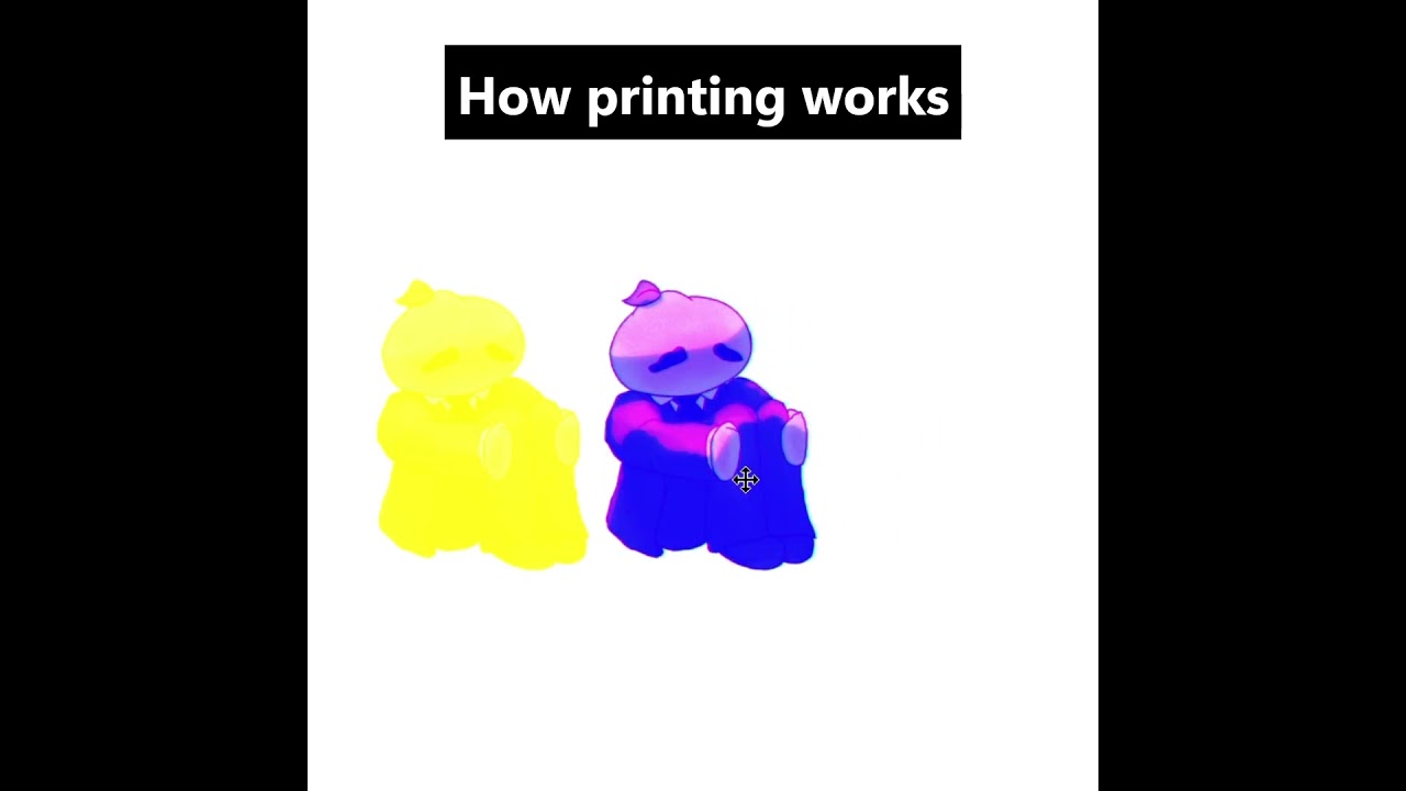How Printing Works  #animation #originacharacter #art