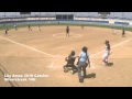 Lily Amos 2018 Catcher Throwouts HR Zoom Into June 2015