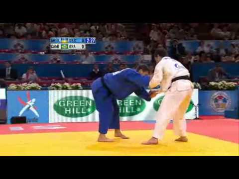 JUDO 2011 World Championships: Valentyn Grekov (UKR) - Tiago Camilo (BRA)