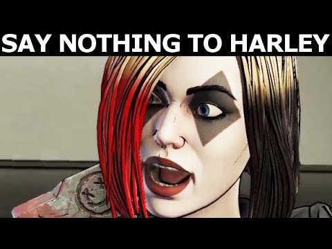 Say Nothing To Harley - BATMAN Season 2 The Enemy Within Episode 2: The Pact (Telltale Series)