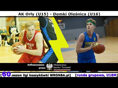 [WRONBA, 60.sezon] 04.10.2025: AK Orły (U15) - Domki Asgard (U16) [r. grup., U16M]