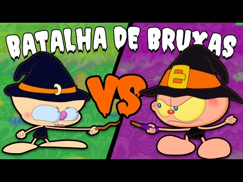 Capa de Mongo e Drongo em A Batalha da Melhor Bruxa! 🧙‍♀ Especial de Halloween 🎃