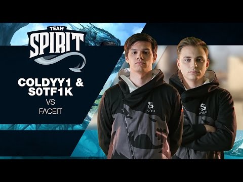 Team Spirit - COLDYY1 & S0tF1k playing FaceIT