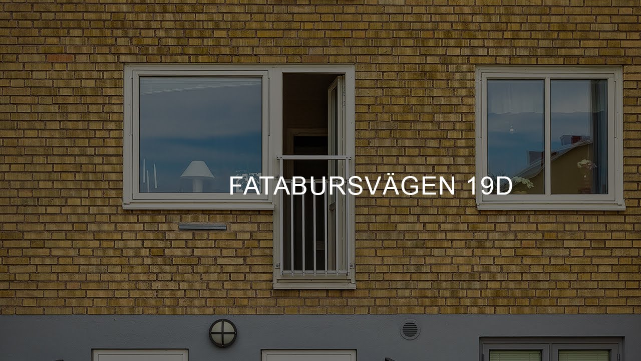 1 rum Lägenhet på Fatabursvägen 19D Skälby Kalmar kommun - video
