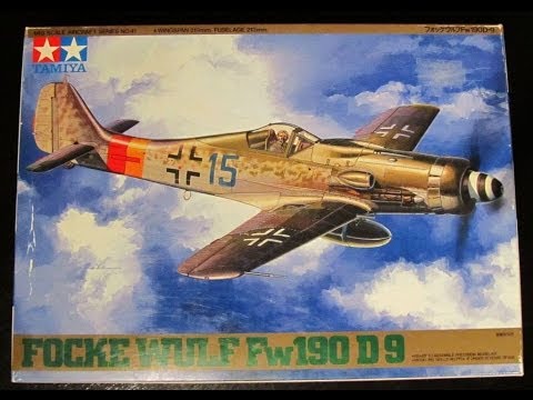 Focke Wulf Fw 190 D9 Tamiya 1/48 Box Peek