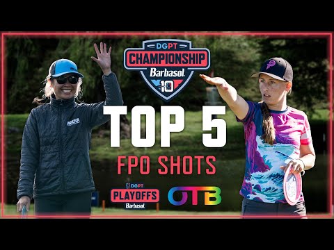 Rettet ihn mit einem RIESIGEN EINWURF! | OTBs Top 5 FPO-Schläge | Disc Golf Pro Tour Championship...