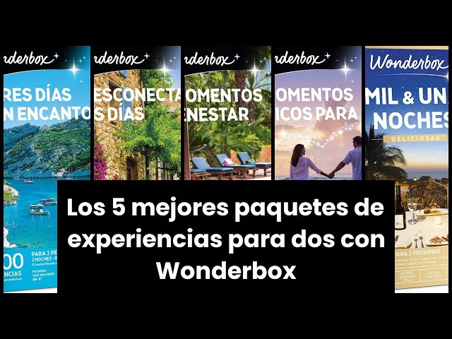 Vídeo relacionado con WONDERBOX - Caja Regalo - Cine + Menú - para 1 Persona