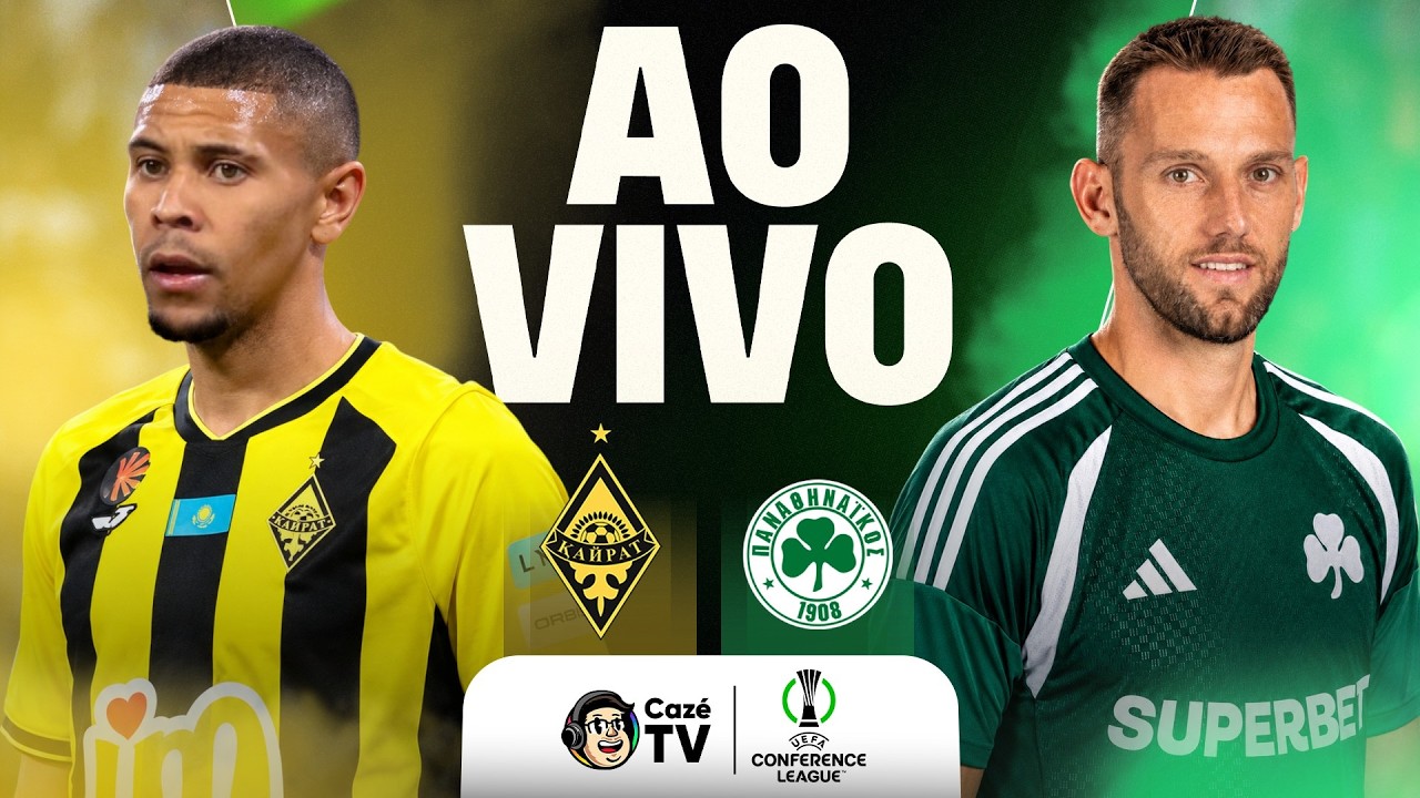 JOGO COMPLETO: KAIRAT X PANATHINAIKOS | CONFERENCE LEAGUE 26/27 | 2ª RODADA
