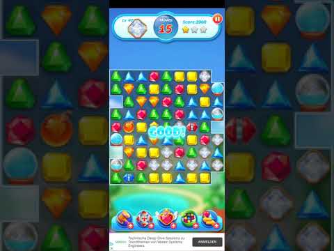 Jewel Crush 💎 - Jewels & Gems Match 3 Legend 2020 Level 409 ⭐⭐⭐ no Booster 👑 Android Gameplay ✅