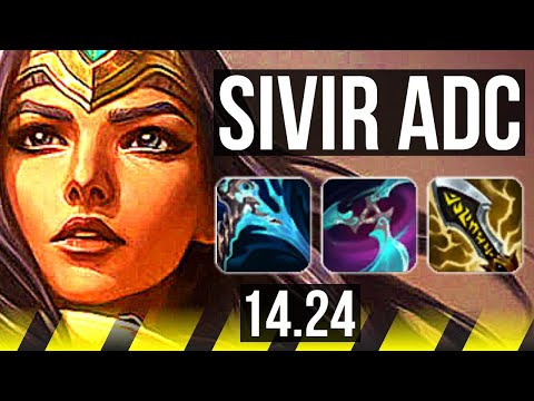 SIVIR & Yuumi vs EZREAL & Zoe (ADC) | 70k DMG, Legendary | KR Master | 14.24