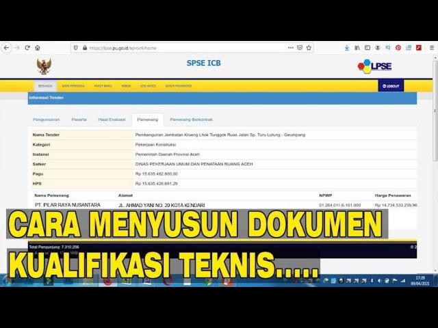 Video de pronunciación de kualifikasi en Indonesia