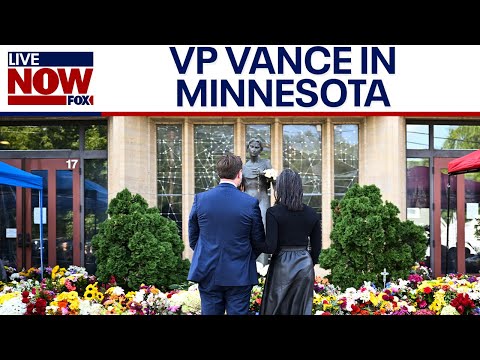 Video | Minnesota School Shooting: VP JD Vance visits families of victims