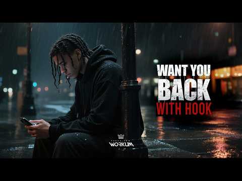 "Want You Back" (with hook) | Rap Instrumental | Sad Piano Beat