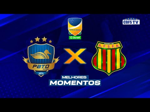 PATO 6 X 5 SAMPAIO | GOLS | JOGO DE IDA DA SEMIFINAL DA COPA DO BRASIL DE FUTSAL 2022