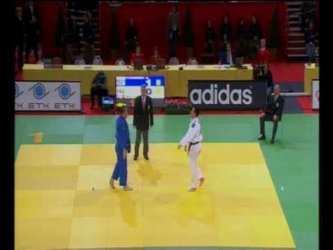 JUDO 2009 Tournois de Paris: Abdullo Tangriev (UZB) - Jerame Wustner (FRA)
