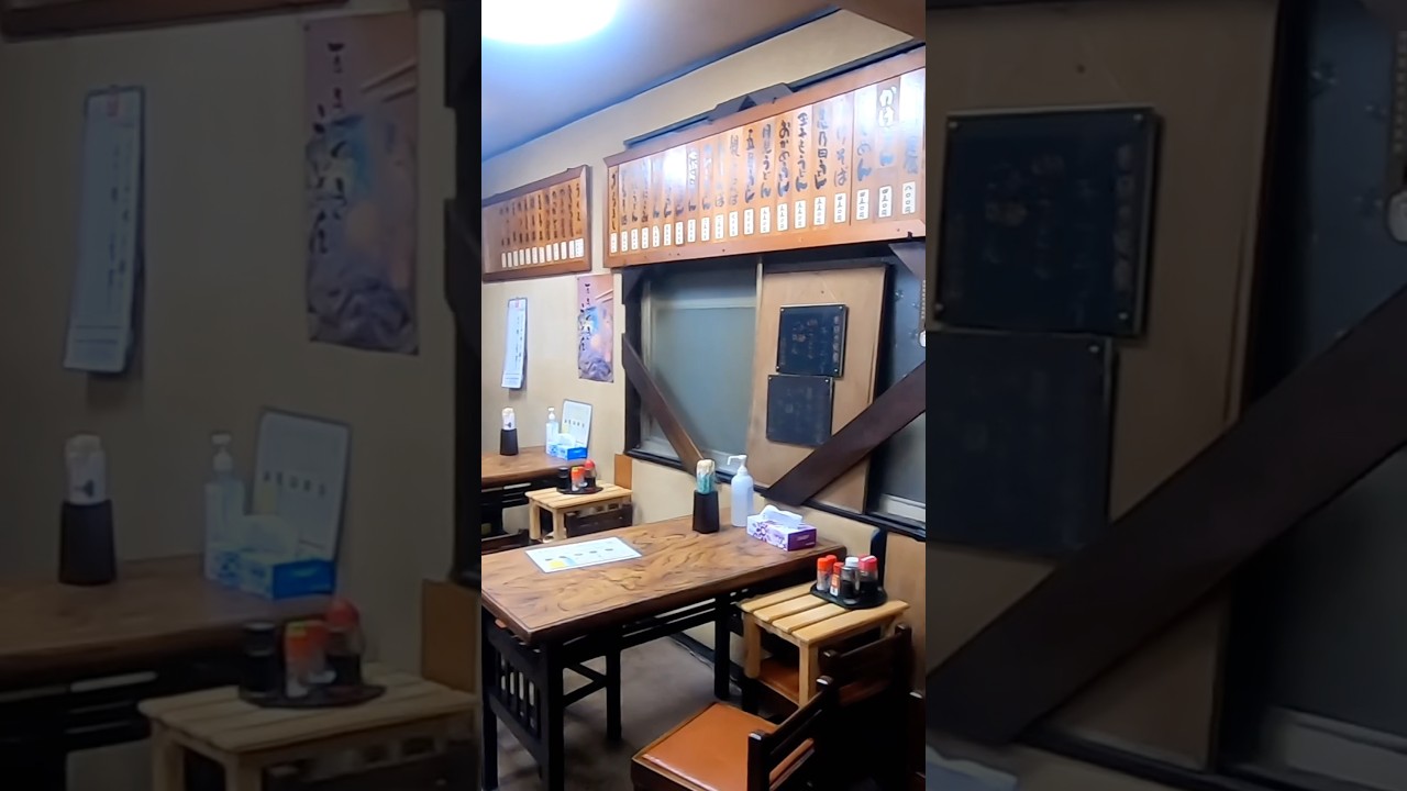 何げに佇む隠れた昭和食堂を発見！Hidden Japanese retro restaurant
