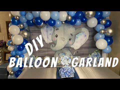 Balloon Decoration Ideas | Elephant Baby Shower...