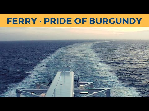 Classic Ferry Video 2005 - Passage on ferry PRIDE OF BURGUNDY, Dover - Calais (P&O Ferries)