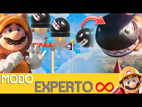 Recreé SIN QUERER la PELÍCULA DE MARIO!!! 😲 - EXPERTO INFINITO (NO SKIP) T6 #35 - SMM2 - ZSSJ