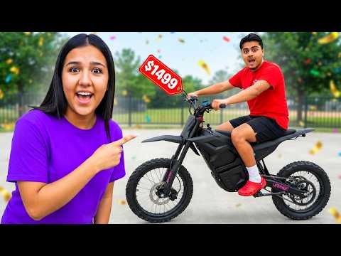 SURPRISING SISCO WITH NEW DIRT BIKE!