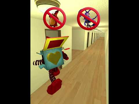 Lilly and Cham Chomkins are not allowed to enter #gamingshorts #poppyplaytime #gmod #funny