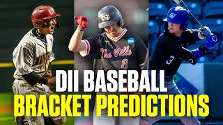 DII baseball bracket breakdown and picks, region-by-region