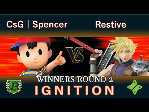 Ignition #115 WINNERS ROUND 2 - CsG | Spencer (Ness) vs Restive (Cloud)