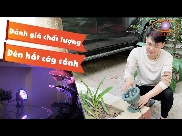 Đèn LED chiếu cây đổi màu 15w HLOG1-15w RGB