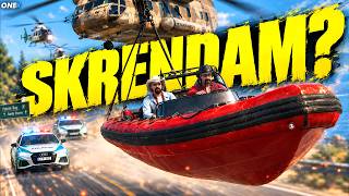 PABĖGIMAS SU SKRAIDANČIA VALTIMI? GTA ROLEPLAY LIETUVIŠKAI (OneX.lt)