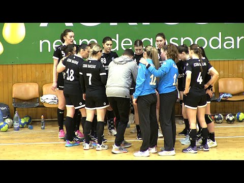 REZUMAT | CSM Bacău - CSM Roman 19-19 (11-9) / Div. A la handbal feminin, Seria B, etapa a 12-a