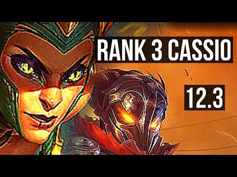 CASSIOPEIA vs VIKTOR (TOP) | Rank 3 Cassio, 2.0M mastery, 10/2/7, 800+ games | KR Challenger | 12.3