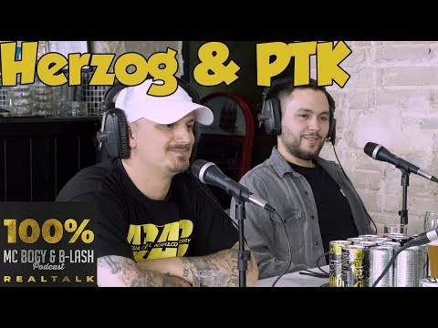 100% REALTALK Podcast #6 | Herzog & PTK | MC Bogy & B-LASH