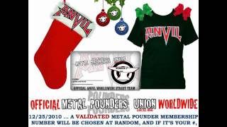 ANVIL LIPS Frosty The Snowman - We Wish You A Metal Christmas