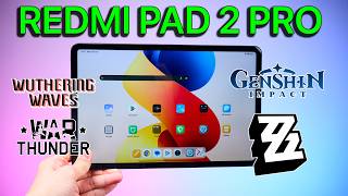 Mid-range tablet for gaming? 🤔 Gaming test - Redmi Pad 2 Pro with Snapdragon 7s Gen 4!