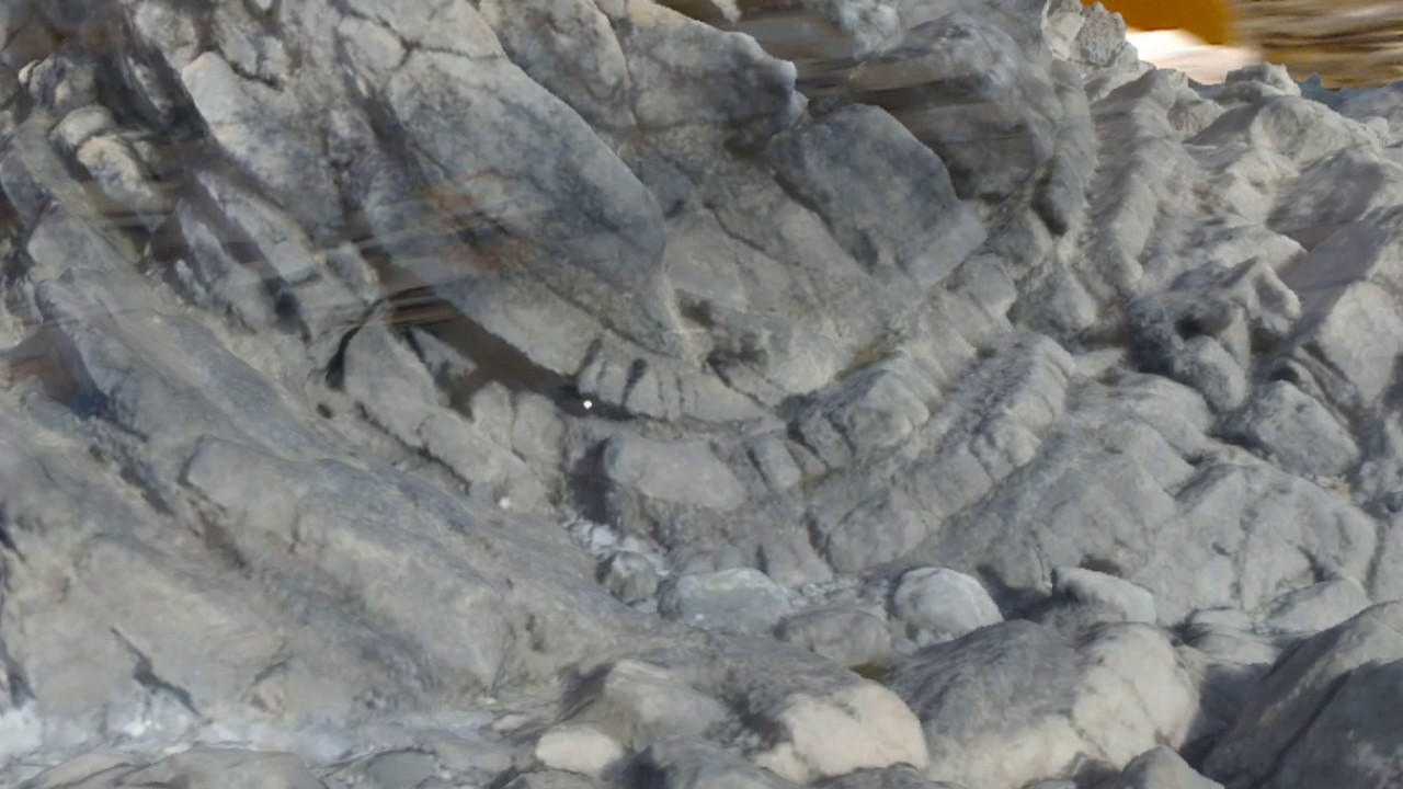 Stackpole Quay Syncline - HoloLens