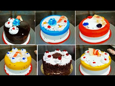 6 Easy Cake Decorating Technique Compilation | Most Satisfying Chocolate cake Recipe